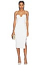 view 1 of 3 Firenze Lou Midi Dress in Off White