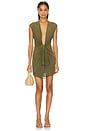view 1 of 3 Sasha Short Cover Up Dress in Green