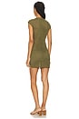 view 3 of 3 Sasha Short Cover Up Dress in Green