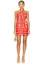 view 1 of 3 Aster Detail Short Dress in Agni