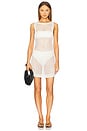 view 1 of 3 Erika Short Cover Up in Off White
