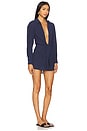 view 2 of 3 Juliete Short Cover Up Dress in Sailboat