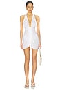 view 1 of 3 Mita Short Cover Up in Off White
