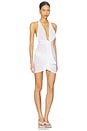 view 2 of 3 Mita Short Cover Up in Off White
