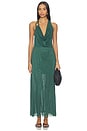 view 1 of 3 Caylle Long Dress in Green