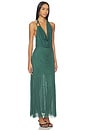 view 2 of 3 Caylle Long Dress in Green