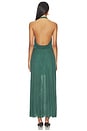 view 3 of 3 Caylle Long Dress in Green