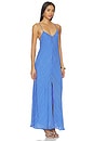 view 2 of 3 MAXIVESTIDO REBECCA in Blue
