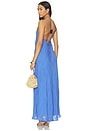 view 3 of 3 MAXIVESTIDO REBECCA in Blue