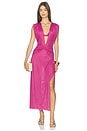 view 1 of 3 VESTIDO MIDI CINDY in Purple