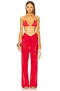 view 5 of 6 Pareo Pants in Red