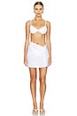 view 4 of 4 Karen Mini Skirt in White