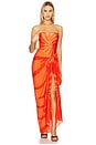 view 5 of 6 Printed Sarong in Cherie