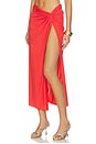 view 3 of 6 FALDA MIDI KAREN in Red
