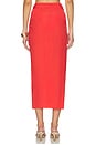 view 4 of 6 FALDA MIDI KAREN in Red
