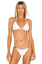 view 1 of 5 Ella Bikini Top in White