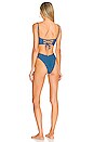 view 3 of 3 Dune Corsage One Piece in Blue Grey