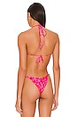 view 3 of 4 Triangle Bikini Top in Lotte