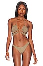 view 1 of 4 Gi Bikini Top in Ambra Pistachio
