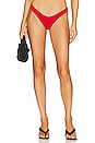 view 1 of 4 Giulia Bikini Bottom in Red Pepper