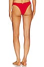 view 3 of 4 Giulia Bikini Bottom in Red Pepper
