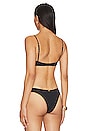 view 3 of 4 Erin Knot Bikini Top in Black