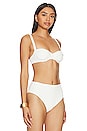 view 2 of 4 Jade Bikini Top in Firenze White