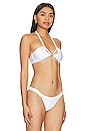 view 2 of 4 Brenda Bikini Top in White