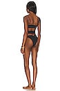 view 4 of 5 Kim One Piece Brazilian Swimsuit in Black
