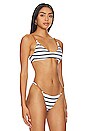 view 2 of 4 Li Dri Bikini Top in Perrine Black