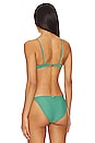 view 3 of 4 Sienna Lais Bikini Top in Green