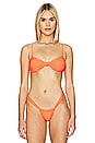 view 1 of 5 Jessie Bandeau Bikini Top in Orange