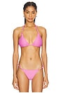 view 1 of 4 Paula Tri Bikini Top in Pink