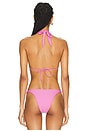 view 3 of 4 Paula Tri Bikini Top in Pink