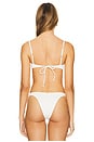 view 3 of 4 Edie Nissi Bikini Top in White