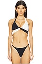 view 1 of 4 Spencer Lola Bikini Top in Black