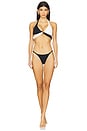 view 4 of 4 Rafa Cheeky Bikini Bottom in Black