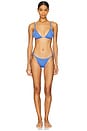 view 4 of 4 Beads Parallel Triangle Bikini Top in Ethereal