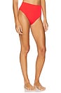 view 2 of 4 Bela Hot Pants Full in Firenze Ruby & Eyelet