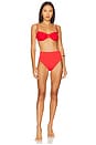 view 4 of 4 Bela Hot Pants Full in Firenze Ruby & Eyelet
