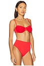 view 2 of 4 Naya Nissi Top in Firenze Ruby & Eyelet