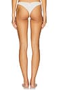 view 3 of 4 Basic Cheeky Bikini Bottom in Firenze White & Eyelet