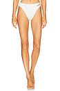 view 1 of 4 Jolie Bikini Bottom in Firenze White