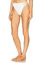 view 2 of 4 Jolie Bikini Bottom in Firenze White