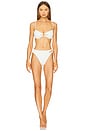 view 5 of 5 Jolie Bandeau Bikini Top in Firenze White