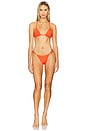 view 4 of 4 Alexa Cheeky Bikini Bottom in Spritz