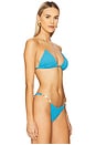 view 3 of 5 Ney T Back Triangle Bikini Top in Firenze Beach Front