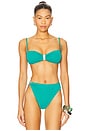 view 2 of 5 Sunny Bandeau Bikini Top in Firenze Yacht
