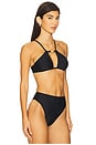 view 2 of 5 Stacy Lauren Bikini Top in Sense Matte Black