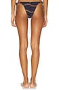 view 3 of 4 Tie Side Brazilian Bikini Bottom in Nautique